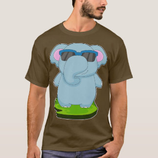 Camiseta Óculos de Sol de Elefante