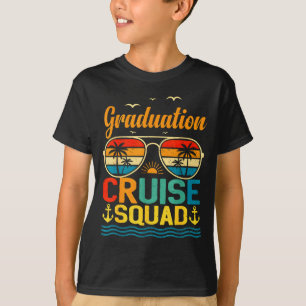 Camiseta Óculos de sol de esquadrão de cruzeiro de formatur