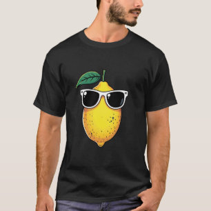 Camiseta Óculos de Sol de Limão Engraçados