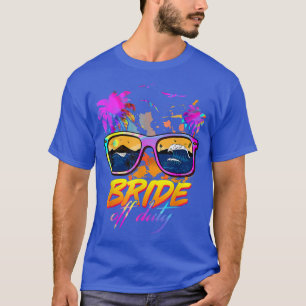 Camiseta Óculos de Sol de Noiva de Folga Férias de Verão Ac