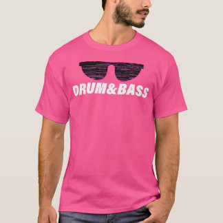 Camiseta Óculos De Sol De Tambor E Bass