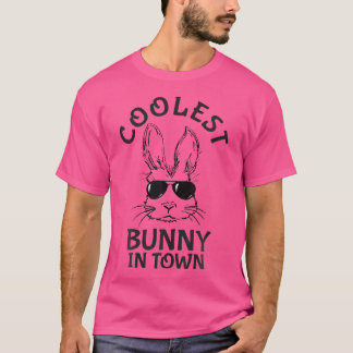Camiseta Óculos de Sol do Coelho Mais Fixe da Cidade Menino