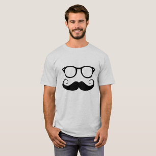 Camiseta Óculos de sol e bigode