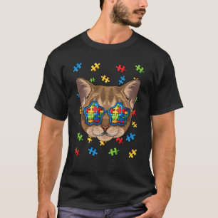 Camiseta Óculos de Sol Enigma Abissínio Conscientização do 