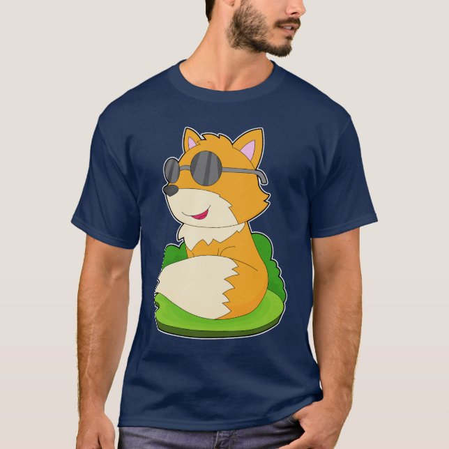 Camiseta Óculos de Sol Fox (Frente)