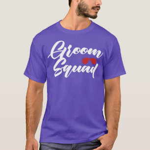 Camiseta Óculos de Sol Groom Squad