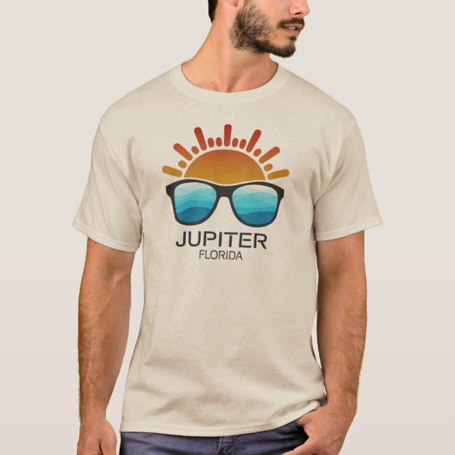 Camiseta Óculos de Sol Jupiter Florida (Frente)