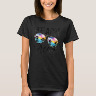 Camiseta Óculos de Sol Praia Por Favor Havaí Praia Olá Verã