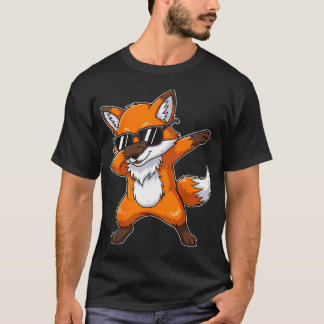 Camiseta Óculos de sol Raposa Dabbing Raposas