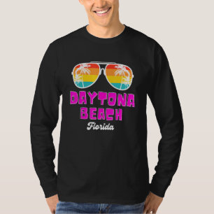 Camiseta Óculos de sol retrô Daytona Beach Fl Vintage décad