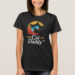 Camiseta Óculos de Sol Retrô Gato Estilo Vintage Anos 80 D