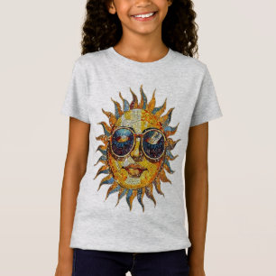 Camiseta Óculos de Sol Retro Sunshine