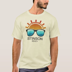 Camiseta Óculos de Sol Stinson Beach Califórnia