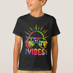 Camiseta Óculos de Sol Vibes de Viagem de Campo Dia de Camp