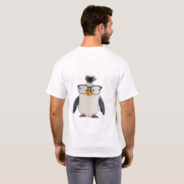 Camiseta Óculos de visto de estanquidade (Parte Traseira Completa)