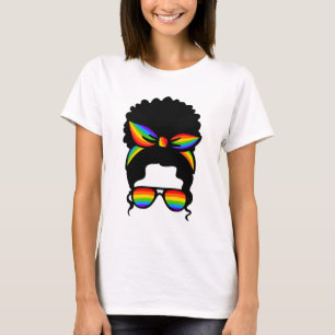 Camiseta Óculos escuros LGBT Orgulho LGBT