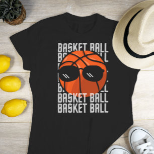 Camiseta Óculos negros de basquete