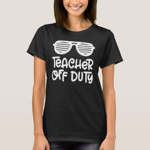 Camiseta Óculos Retro Engraçados Professora Em Pausa Break