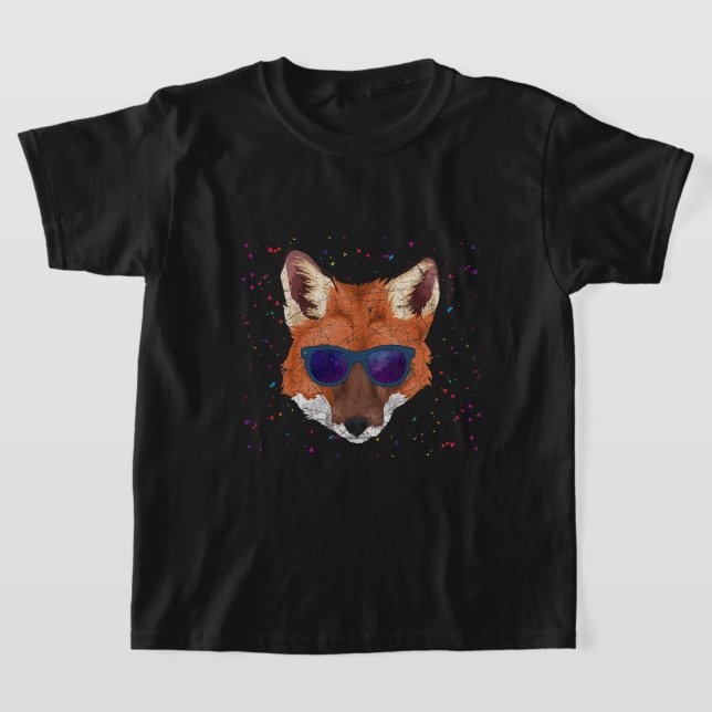 Camiseta Óculos Solares de Animais de Partida legal Florest (Postura )