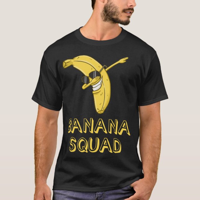 Camiseta Óculos Solares Que Davam Banana Sorrindo Fruta (Frente)