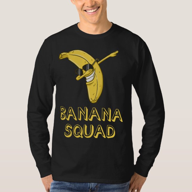 Camiseta Óculos Solares Que Davam Banana Sorrindo Fruta (Frente)