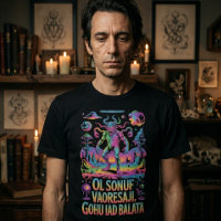 Camiseta Oculta de Halloween Enochiana