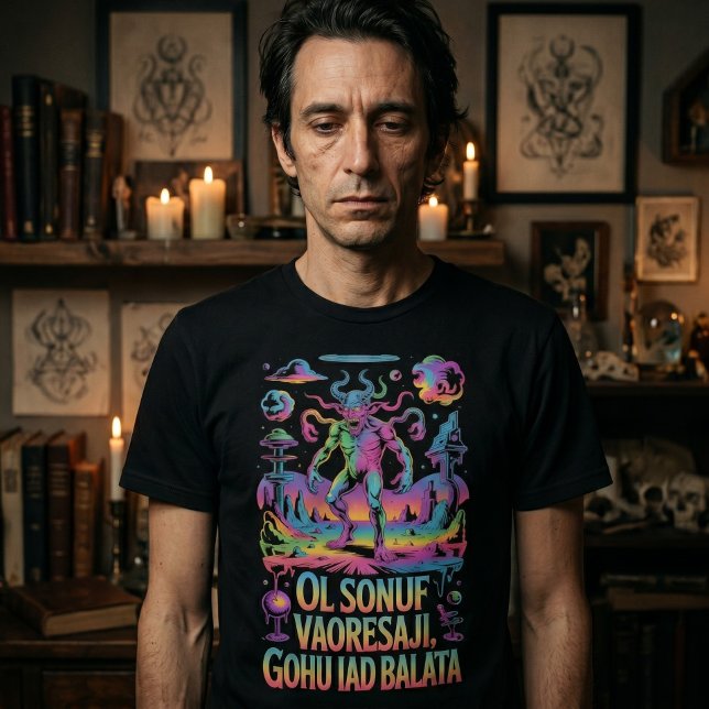 Camiseta Oculta de Halloween Enochiana  (Criador carregado)
