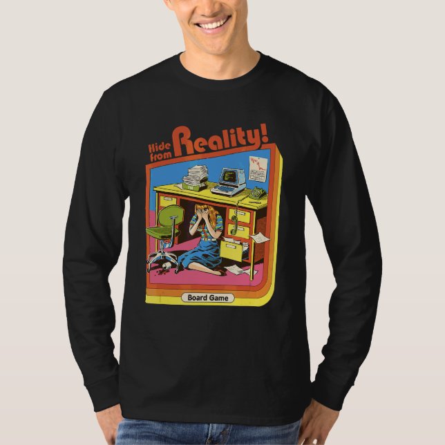 Camiseta Ocultar da realidade (Frente)