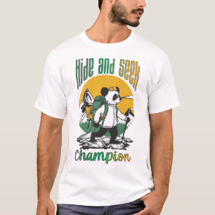 Camiseta Ocultar e Buscar Campeão