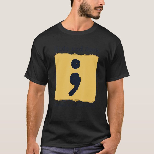Camiseta Ocultar E Procurar Campeão Desde O Software De Cod (Frente)