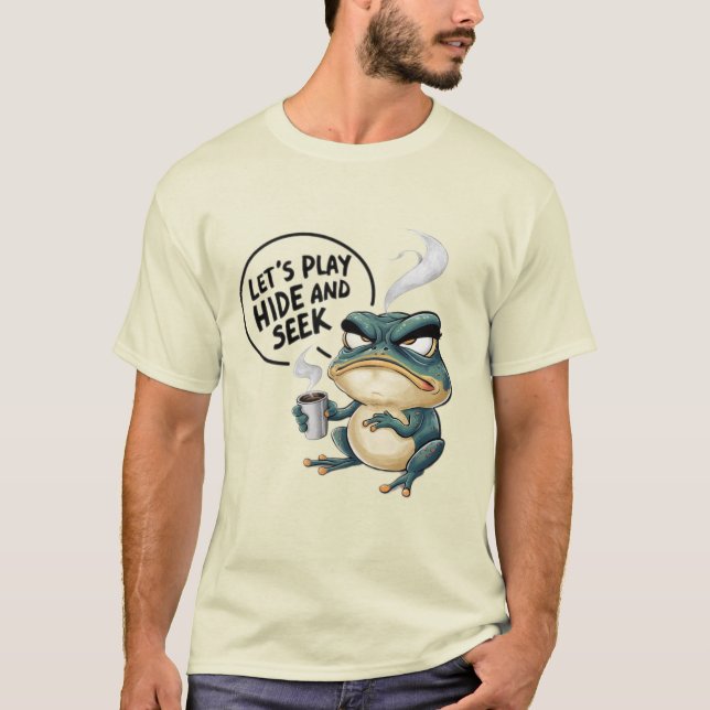 Camiseta Ocultar e procurar vamos (Frente)