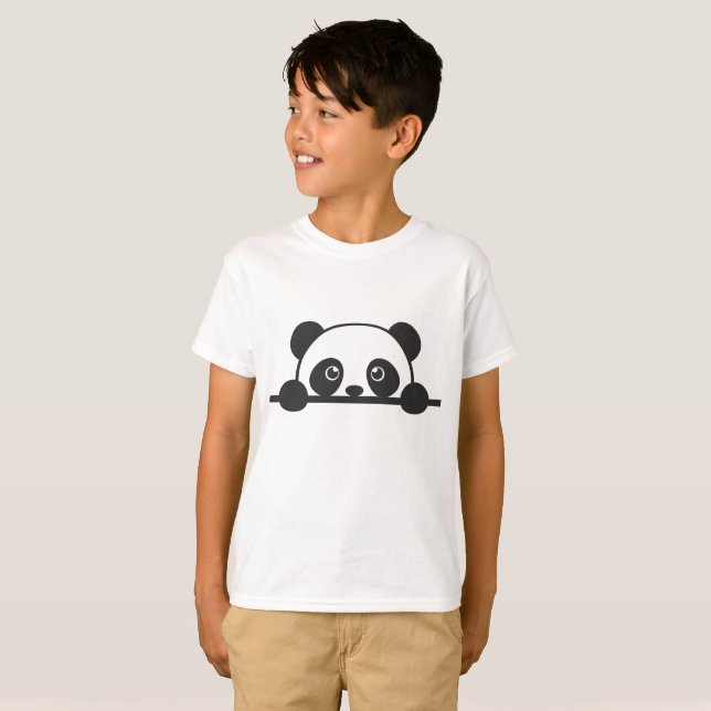 Camiseta Ocultar panda (Frente Completa)