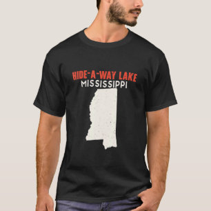 Camiseta Ocultar um caminho Lago Mississippi Estados Unidos