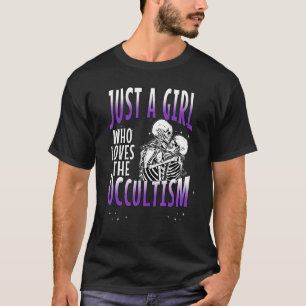 Camiseta Oculto Goth Lua Gótico Punk Grunge Onda Sombria