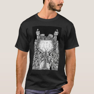 Camiseta Oculto Gótico Sombrio Satanista Profano Bruxaria G