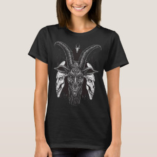 Camiseta Oculto Mau de Baphomet do Diabo