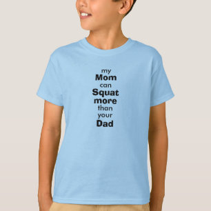 Camiseta Ocupa da mamã mais do que o pai