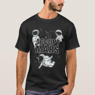 Camiseta Ocupa Marte Elon Musk SpaceX Occupy Marte