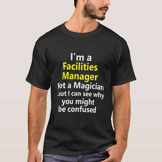 Camiseta Ocupação De Carreira Para O Edifício Do Gestor De  (Frente)