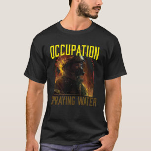 Camiseta Ocupação do Fogo Bombeiro Bombeador de Água Pulver