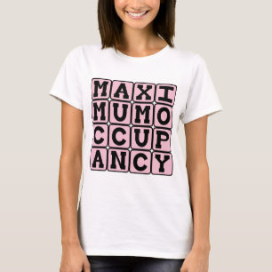 Camiseta Ocupação Máxima, Gravidez Engraçada