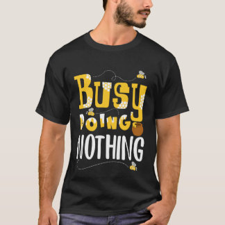 Camiseta Ocupado Fazendo Nada