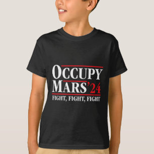Camiseta Ocupar Marte Astronomia Espaço Luta Trum