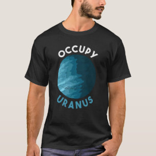 Camiseta Ocupar o Espaço do Planeta Urano Urano