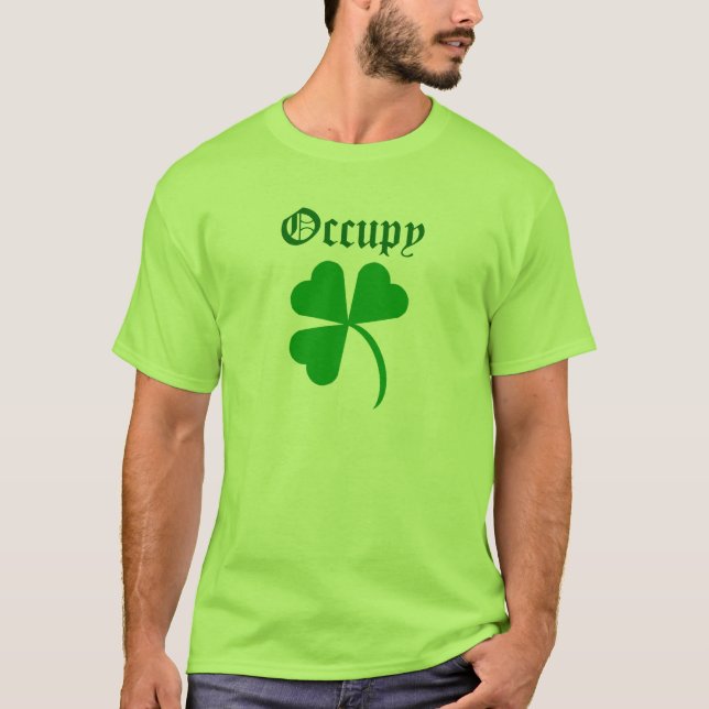 Camiseta Ocupar Shamrocks (Frente)