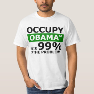 Camiseta Ocupe a rua de Obama
