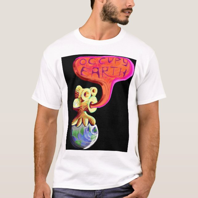 Camiseta Ocupe a terra (Frente)
