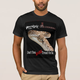 Camiseta ocupe o bilderberg 2012, não fazem você passo do