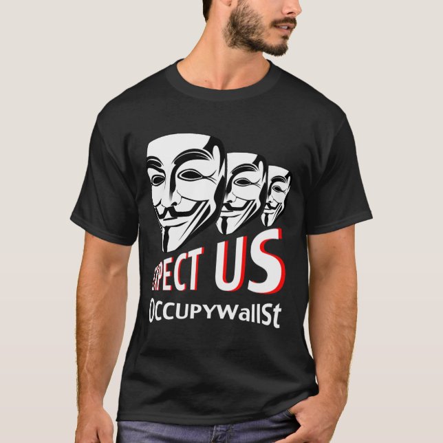 Camiseta Ocupe Wall Street (Frente)