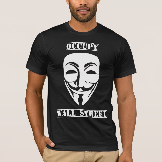 Camiseta Ocupe Wall Street (Frente)